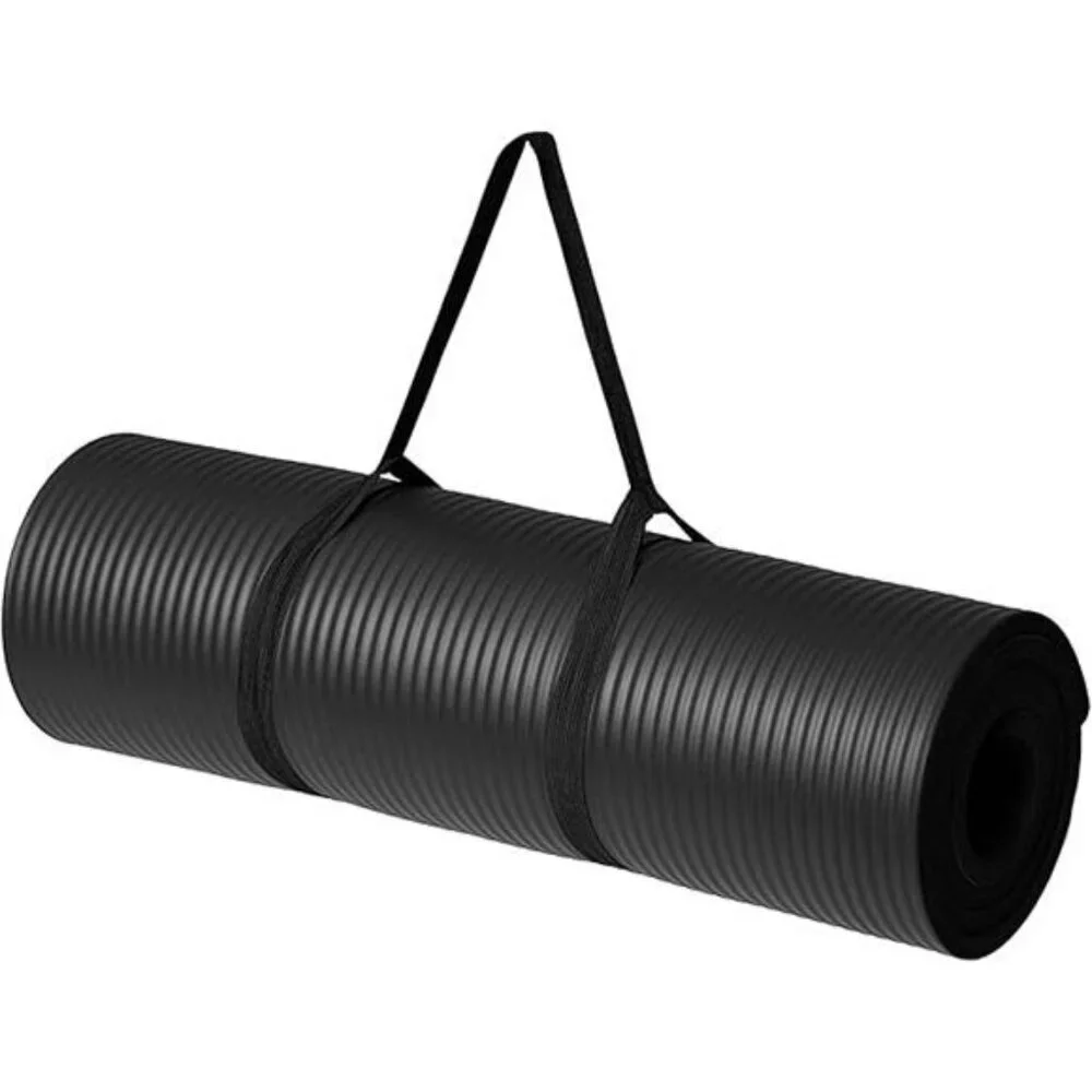 Amazon Basics Extra Thick Yoga Mat 1 2 Inch Exercise Workout Gym Floor Mat